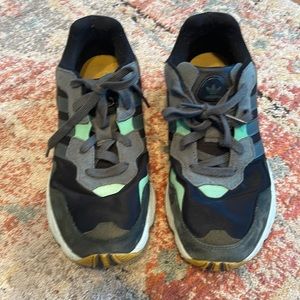 Adidas Originals Yung-96 Core Black Legend Ivy Men Sz 9